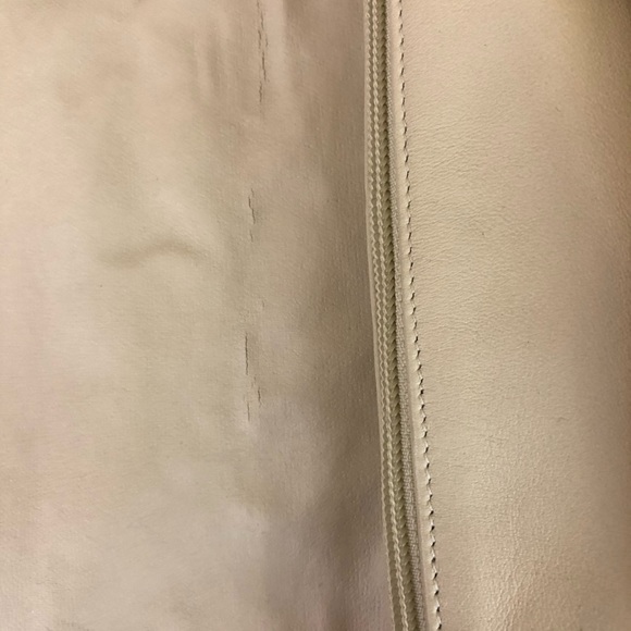 Stone Mountain Cream White Leather Purse - Picture 4 of 6